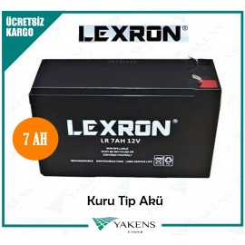 Lexron 7 AH 12V Kuru Akü 