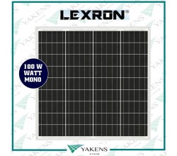 100 Watt 12V Monokristal Güneş Paneli Lexron 
