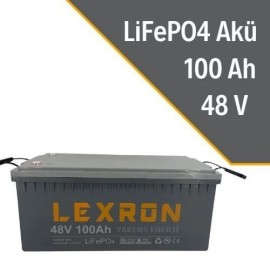 100Ah 48V LiFePO4 Pil Lityum Akü Lexron 100Ah 48V LiFePO4 Pil Lityum Akü Lexron