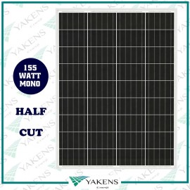 155W Half Cut Monokristal Güneş Paneli Lexron