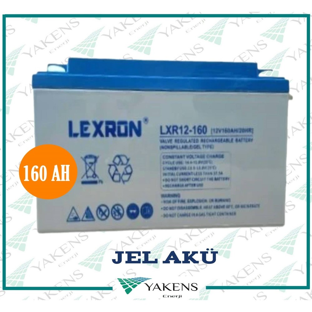 160 Ah Jel Akü Lexron