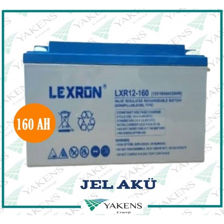 160 Amper Jel Akü Lexron