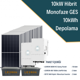 10KW MONOFAZE HİBRİT SİSTEM 1 10KW MONOFAZE HİBRİT SİSTEM 1