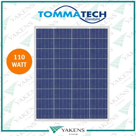 110 Watt Polikristal Güneş Paneli Tommatech