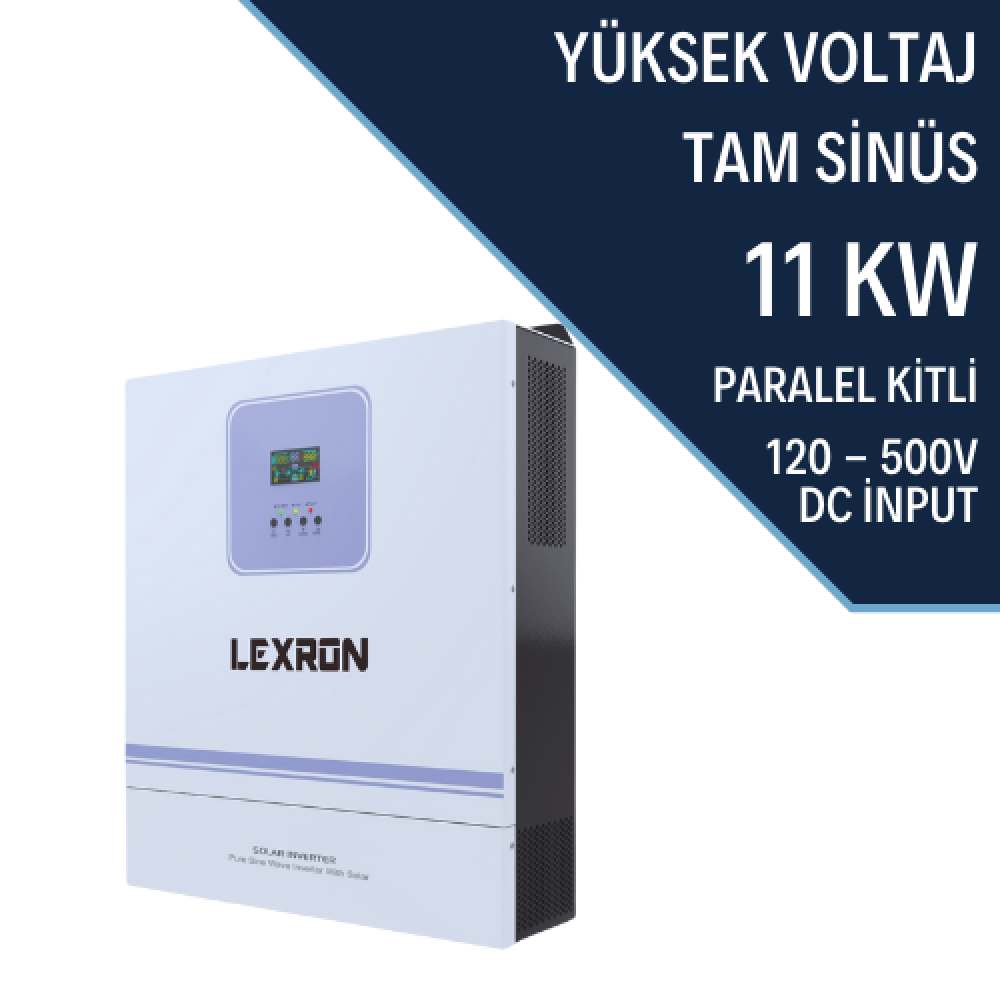 11000 Watt 11KW 180A MPPT Şarjlı Tam Sinüs Akıllı İnverter 90-500V PV Yüksek Voltajlı