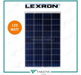 125 Watt 12V Polikristal Güneş Paneli Lexron 