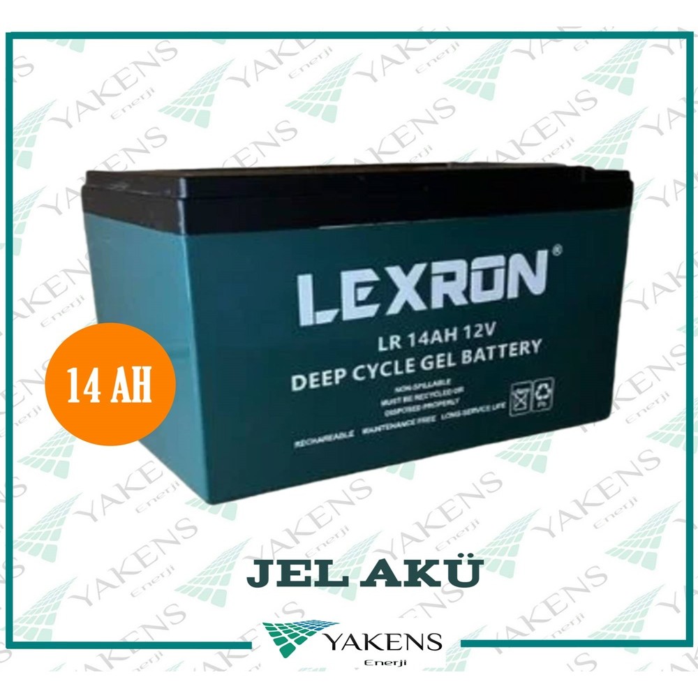 14 Amper Jel Akü Lexron