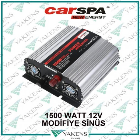 1500 Watt 12V Modifiye İnverter Carspa