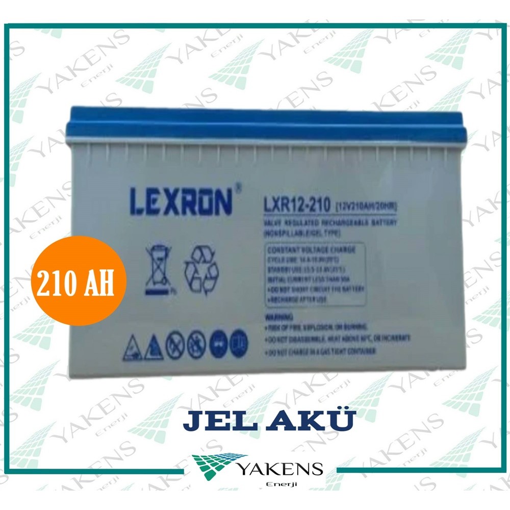 210 Ah Jel Akü Lexron