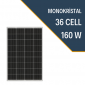 160 Watt 12V Monokristal Güneş Paneli Lexron