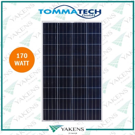 170 Watt Polikristal Güneş Paneli Tommatech
