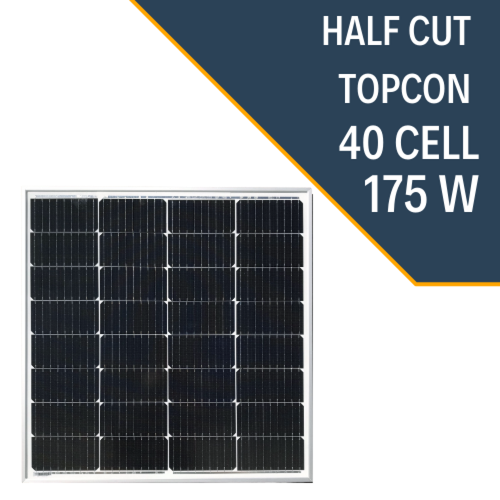 175 Watt Half Cut Monokristal Güneş Paneli Lexron