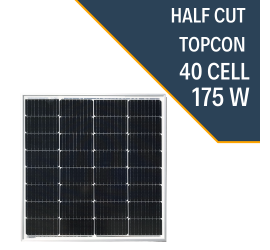 175 Watt Half Cut Monokristal Güneş Paneli Lexron 