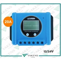 20 Amper 12/24V Solar Pwm Şarj Kontrol Cihazı Lexr 