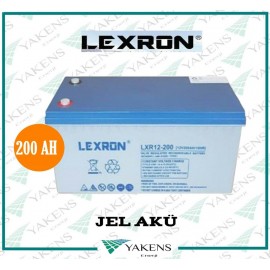 200 Amper Jel Akü Lexron