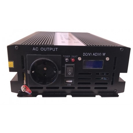 2000 Watt 24V (Digital Ekranlı) Modifiye Sinüs İnverter Alpex