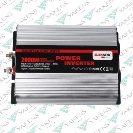 2000 Watt 24V Modifiye Sinüs İnverter Carspa