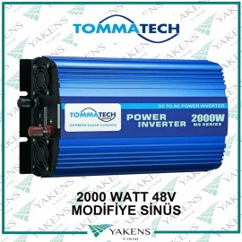 2000W 48V Modifiye Sinüs İnverter Tommatech