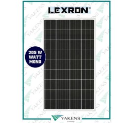 205 Watt 12V Monokristal Güneş Paneli Lexron  