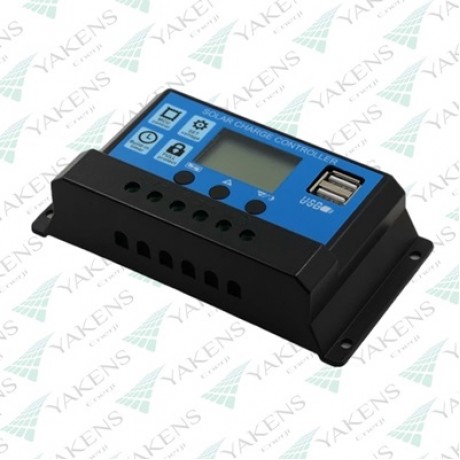 20A Solar Şarj Regülatörü 20 Amper Güneş Paneli Şarj Kontrol Cihazı Lexron 12/24V