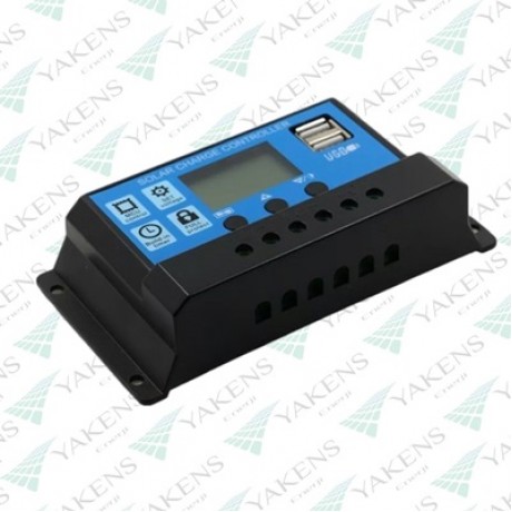 20A Solar Şarj Regülatörü 20 Amper Güneş Paneli Şarj Kontrol Cihazı Lexron 12/24V