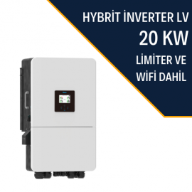 20 Kw Hibrit Trifaze LV İnverter Deye