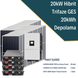 20KW TRİFAZE HİBRİT SİSTEM 1 20KW TRİFAZE HİBRİT SİSTEM 1