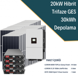 20KW TRİFAZE HİBRİT SİSTEM 2 20KW TRİFAZE HİBRİT SİSTEM 2