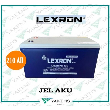 210 Amper Jel Akü Lexron Yeni Tarihli (Güney Kore)