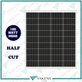 100W Half Cut Monokristal Güneş Paneli Lexron