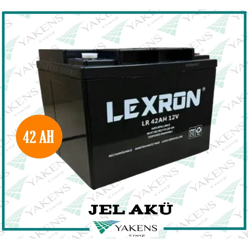 42 Ah Jel Akü Lexron