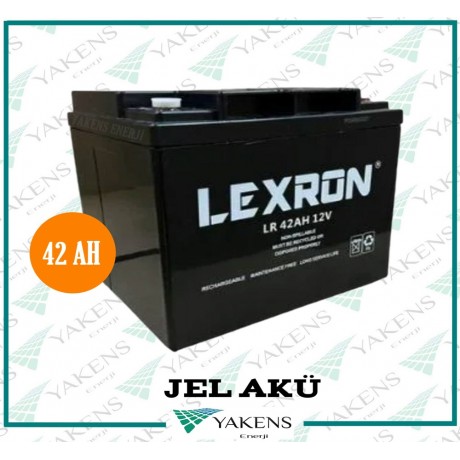 42 Ah Jel Akü Lexron