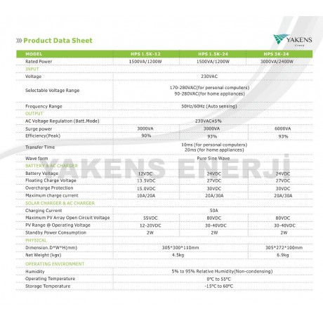2400W 24V Tam Sinüs Akıllı İnverter 50A Pwm Solar Şarj Lexron