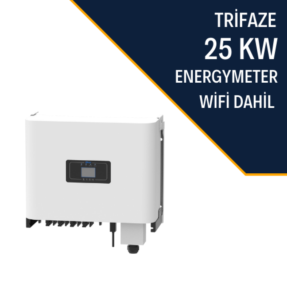 25KW ON-GRİD TRİFAZE İNVERTER DEYE