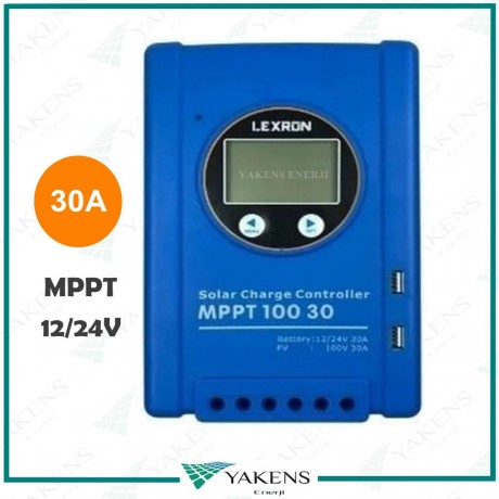 30 Amper Mppt 12/24V Solar Şarj Cihazı Lexron