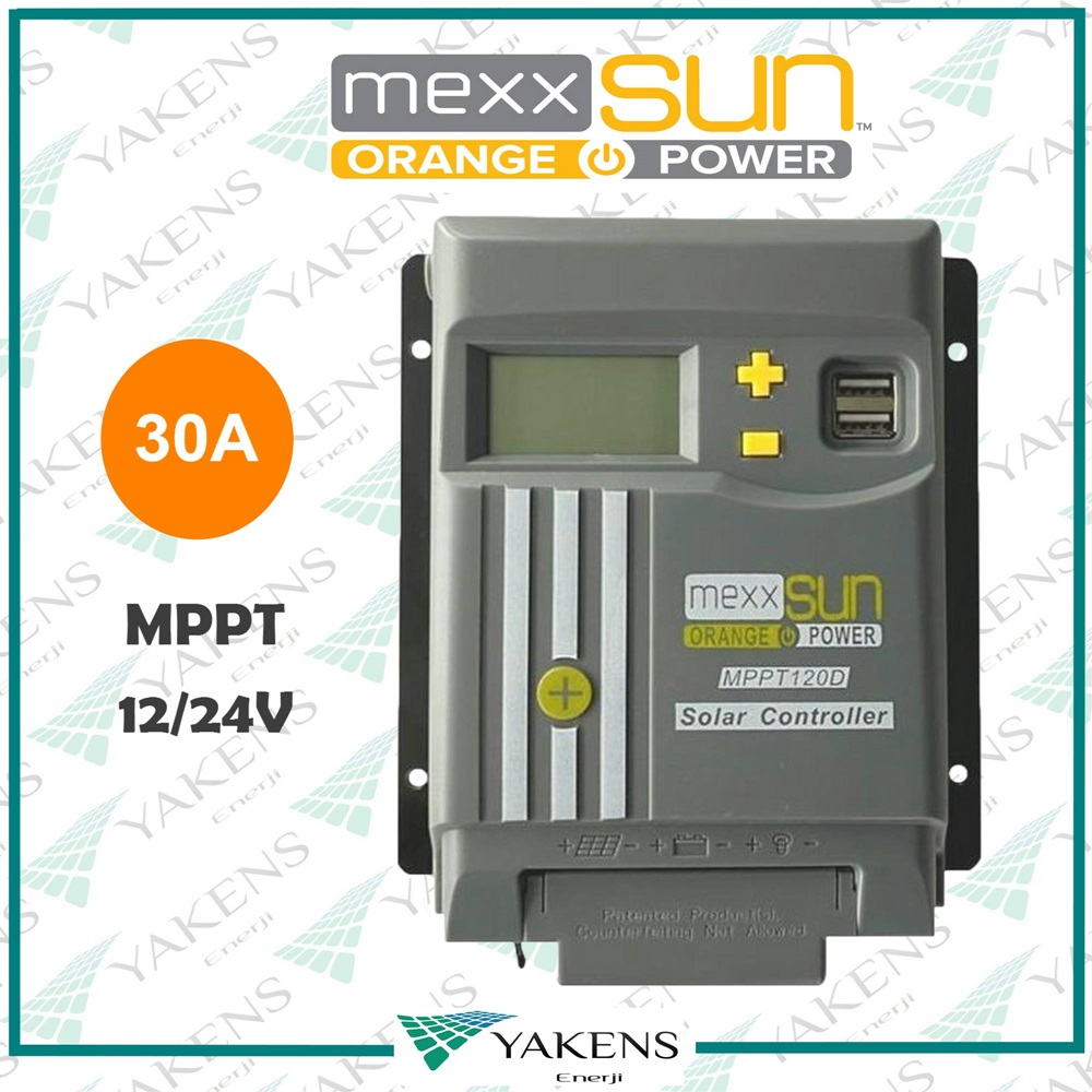 30 Amper Mppt 12/24V Solar Şarj Cihazı Mexxsun