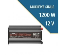 1200 Watt 12V Modifiye Sinüs İnverter Lexron 