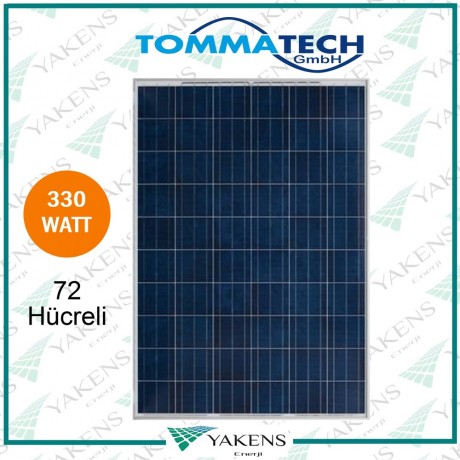 330 Watt Polikristal Güneş Paneli Tommatech