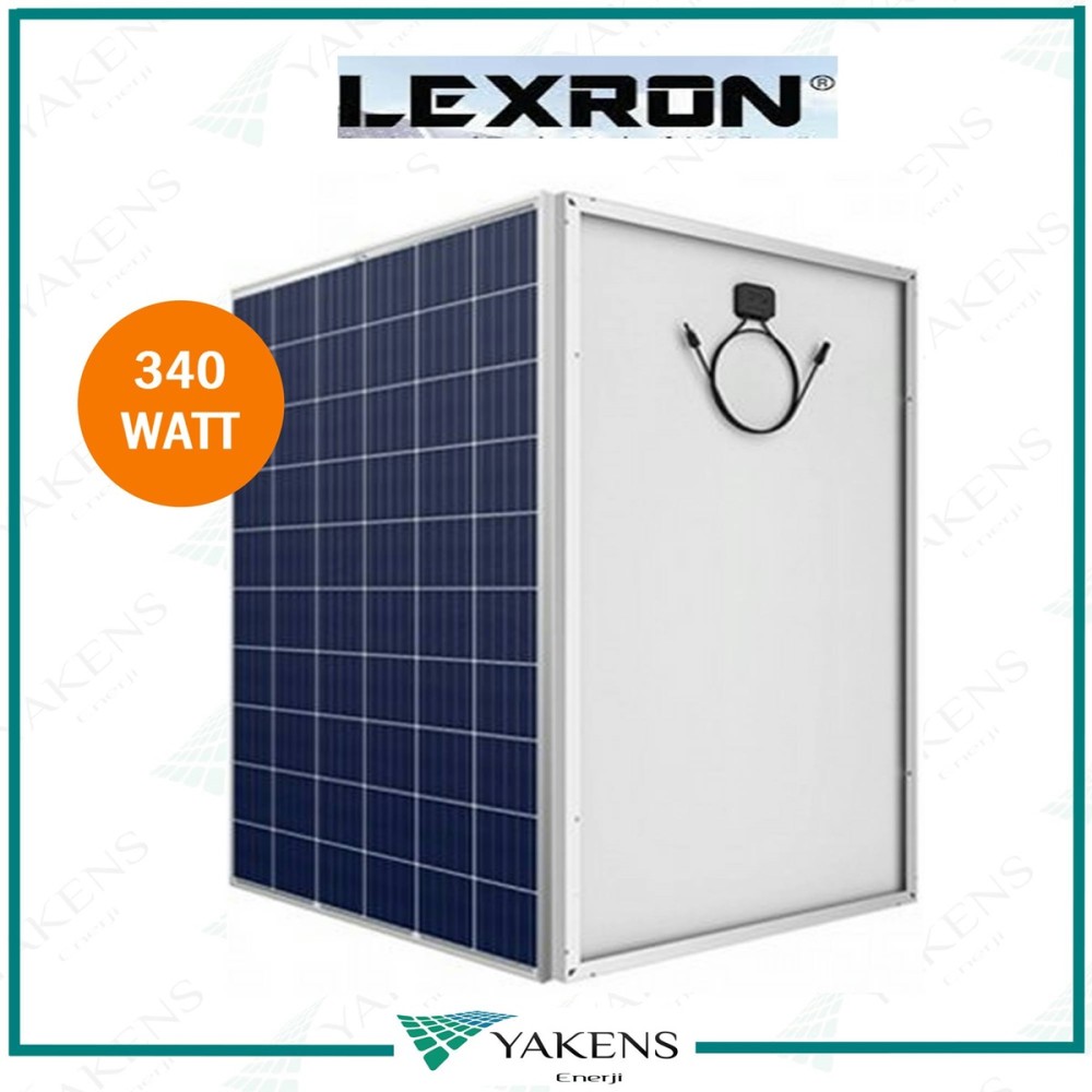 340 Watt 24V Polikristal Güneş Paneli Lexron