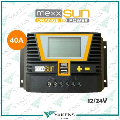 40 Amper 12/24/48V Solar Şarj Kontrol Cihazı Mexxsun