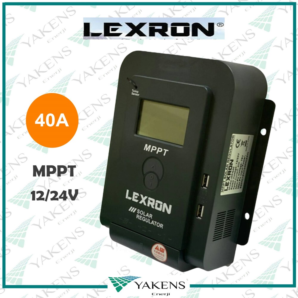 40 Amper Mppt 12/24V Solar Şarj Cihazı Lexron