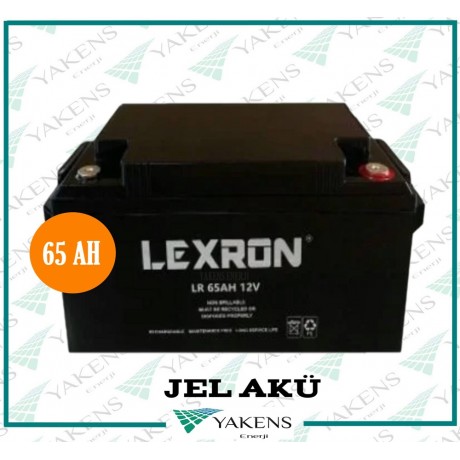 65 Amper Jel Akü Lexron