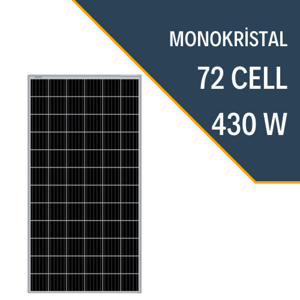 430 Watt 12V Monokristal Güneş Paneli Lexron