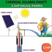 5,5HP DALGIÇ POMPA - TARIMSAL SULAMA SİSTEMİ 