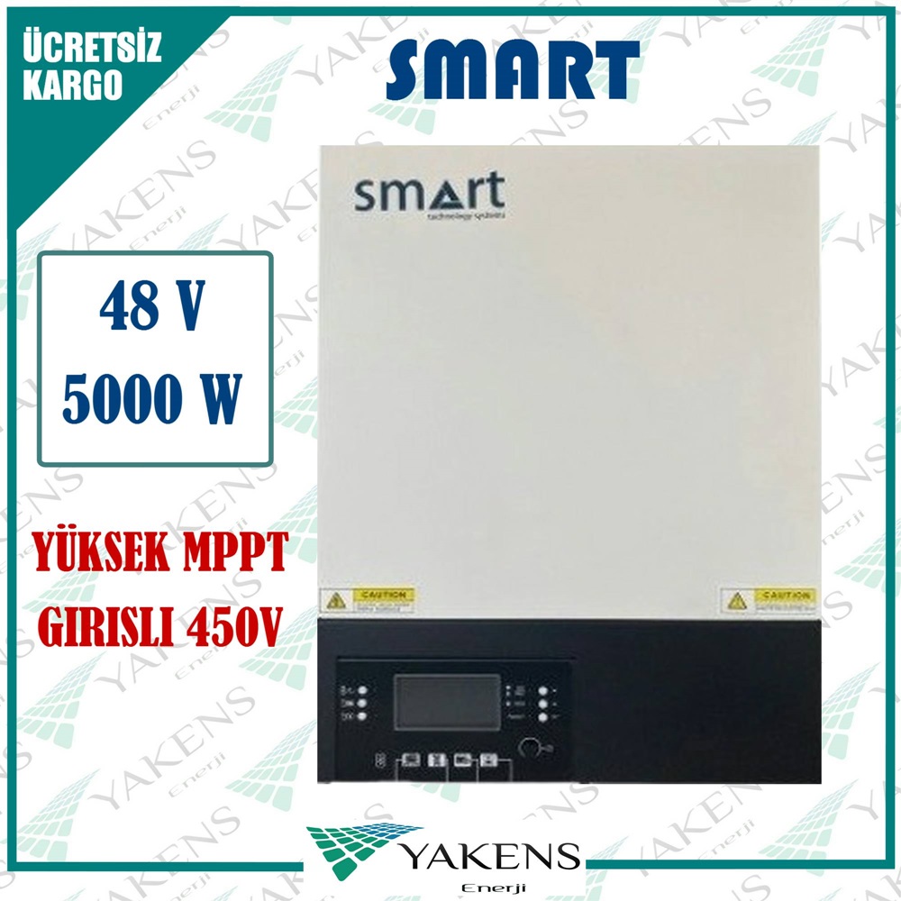 5.5 KW 5500W 48V Yüksek MPPT Şarjlı Akıllı İnverter Smart