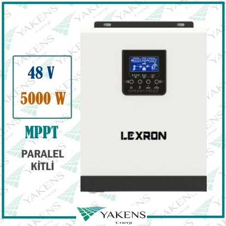5000W 5Kw 48V MPPT Şarjlı Parallelenebilir Akıllı İnverter Lexron