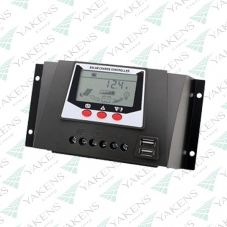 60 Amper 12/24/48V Solar Şarj Kontrol Cihazı Juta