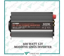 600 Watt 12V Modifiye Sinüs İnverter Lexron 