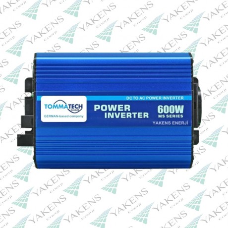 600W 12V Modifiye Sinüs İnverter Tommatech