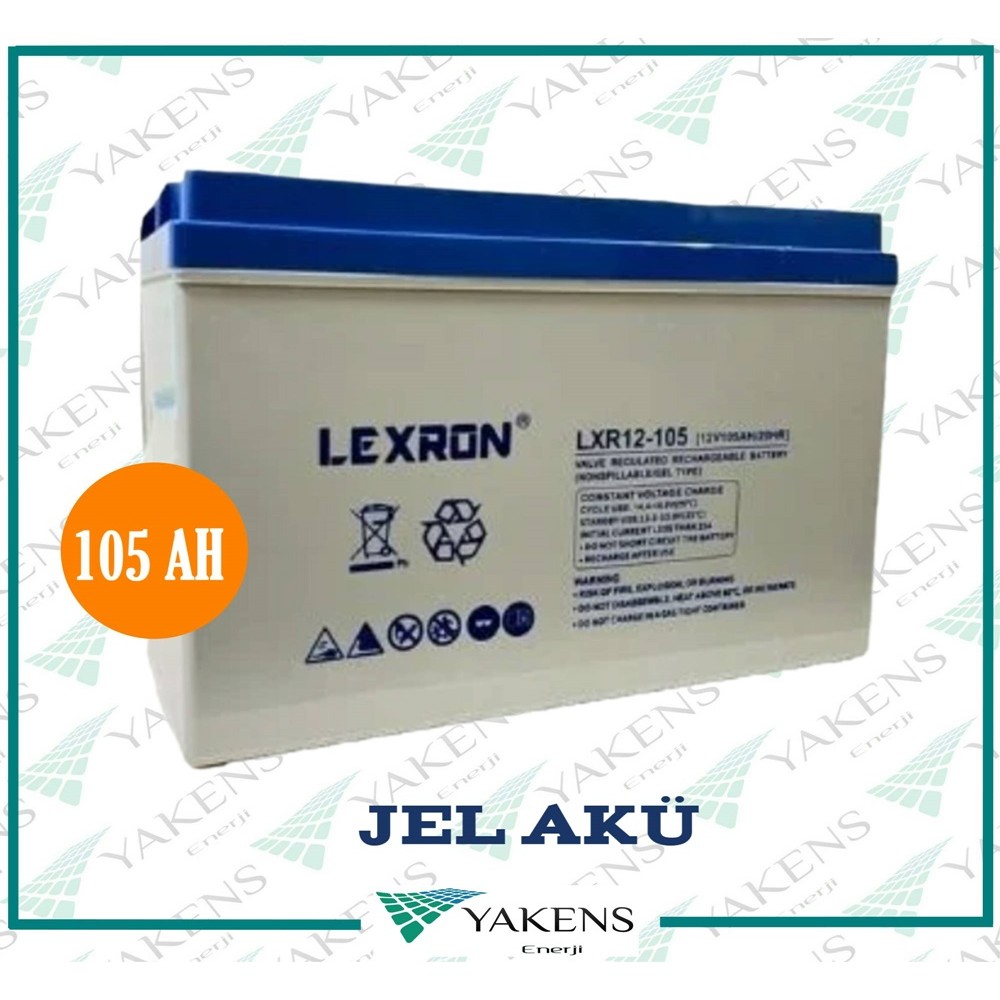 105 Ah Jel Akü Lexron